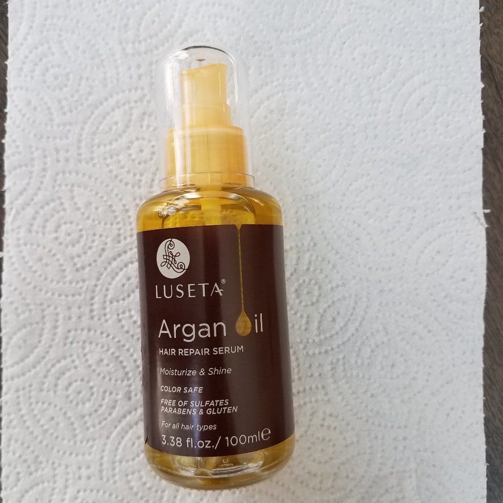 New Luseta Argan oil hair repair serum unisex